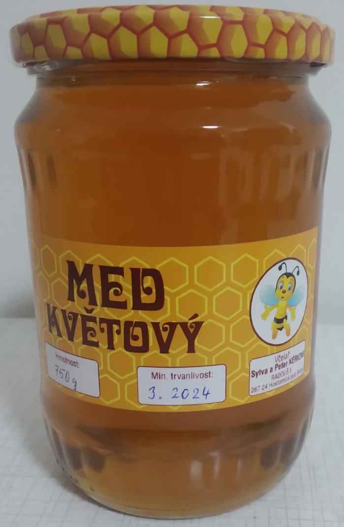 Med květový 750g